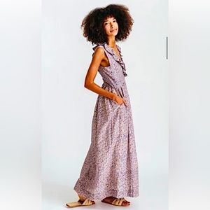 Mirth caftan pocket maxi dress